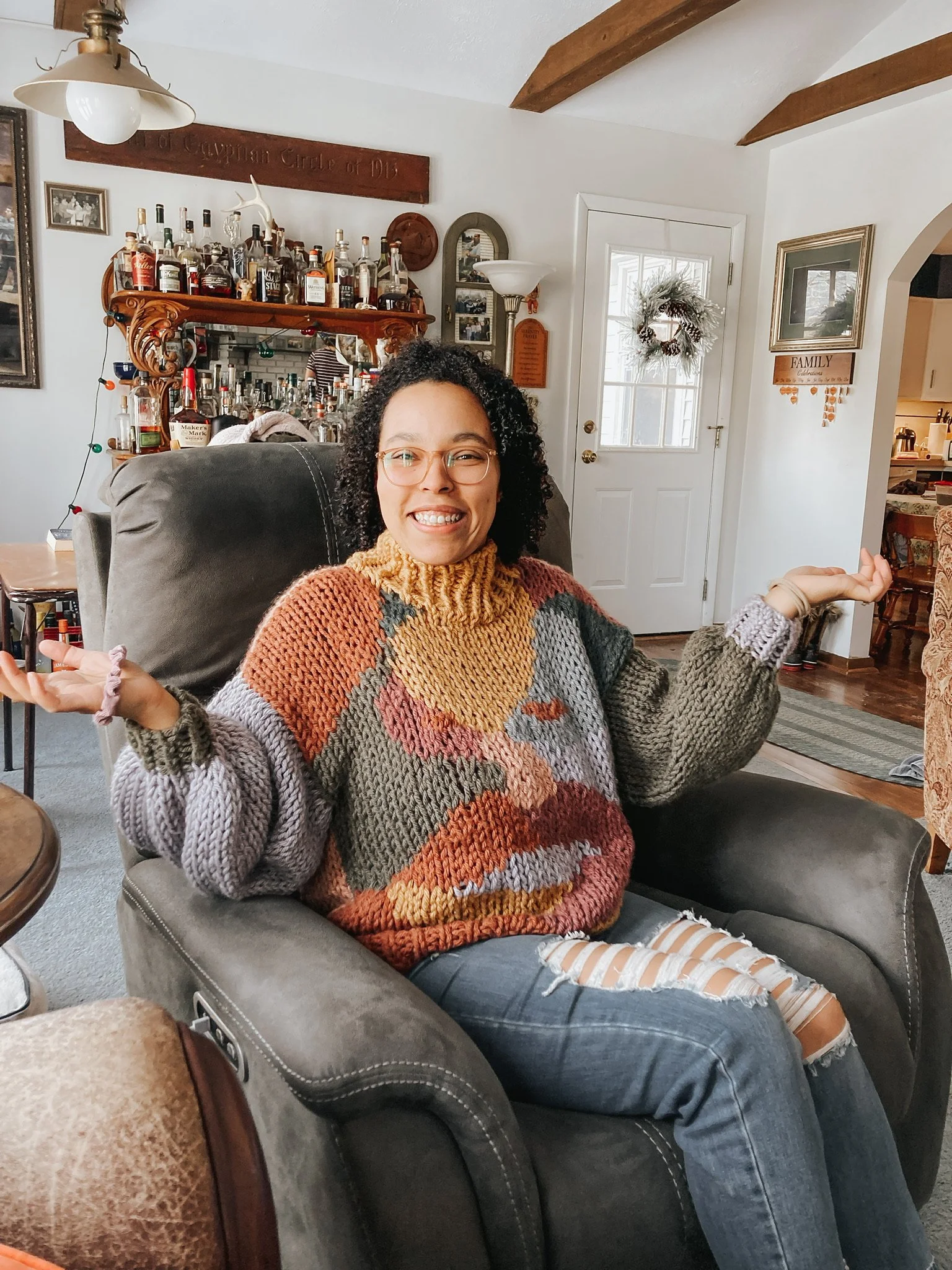 In Your Face Jumper — brendamadethis